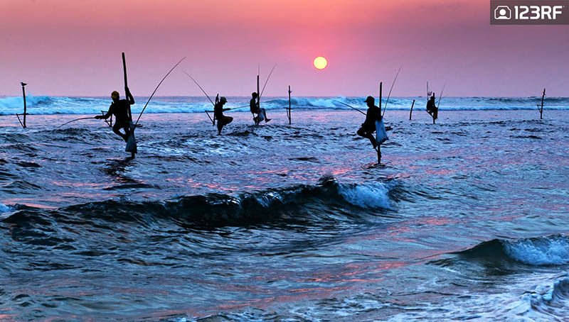 Our Expert Guide on Travel Trends for 2019 123RF Blog - Traditional stilt fishermen in Sri Lanka