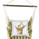 Thumbnail: 4-piece Large Swing Set Summer Palms Stripe w/ Frog in Pot pillow