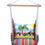 Thumbnail: Hammock Swing 4-piece Set - Le Jardin Stripe with Surf Shacks pillow