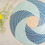 Thumbnail: Placemats Set of 4 - Spiral Blue