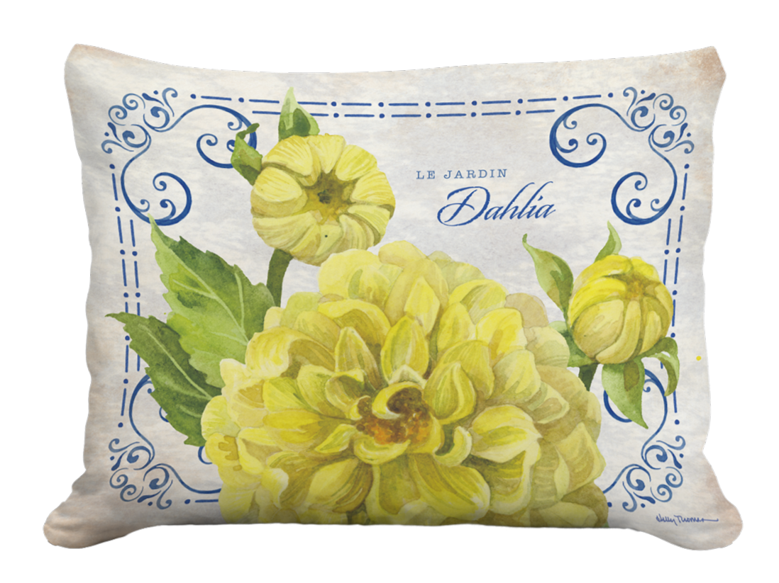 Pillow - Dahlia Yellow