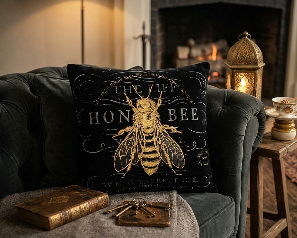 Thumbnail: Pillow - Vintage Bee