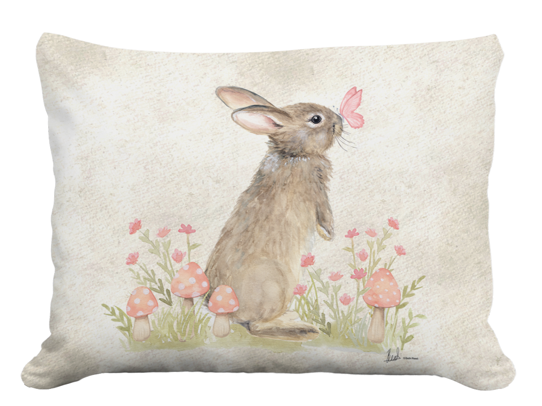 Pillow - Bunny at Woodland