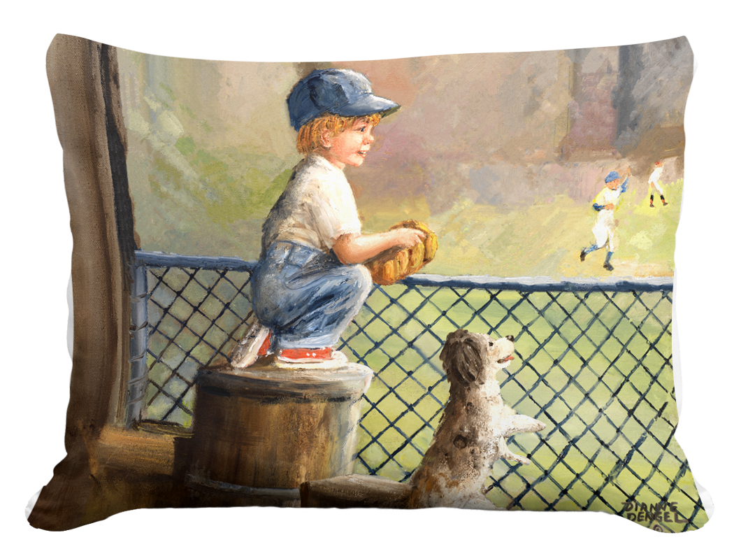 Pillow - Baseball Childhood Memories