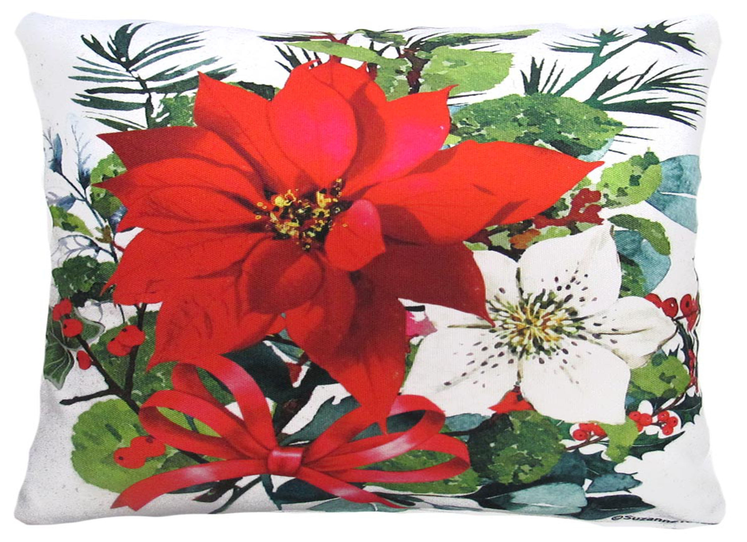 Pillow - Holiday Wildflowers 1