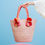 Thumbnail: Handbag Woven Palm - Wayuu Pink