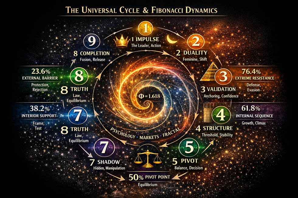 A whimsical question about numbers : Universal Numerical Structure from 1 to 9