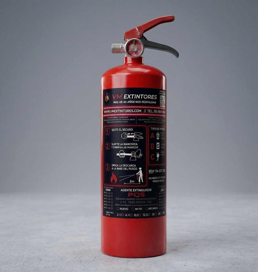 Miniatura: Extintor 2 kg PQS