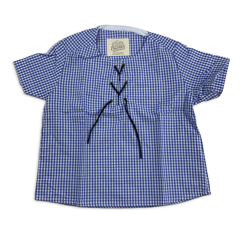 Miniatura: Camisa Alemã Bata Manga Curta Infantil