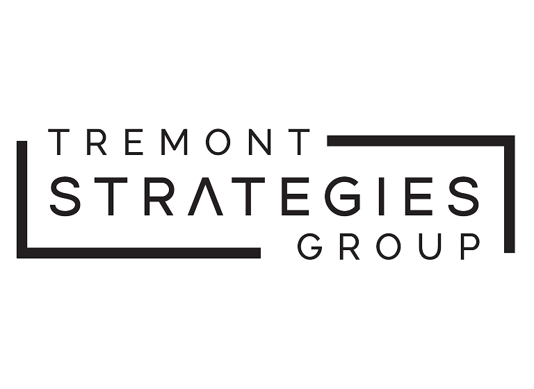 Logo for TREMONT STRATEGIES GROUP, representing a business consulting firm.