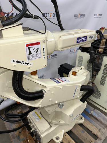 OTC FD-V6 Welding Robot W/ FD11 Controller and DP400 Welder BC - Main Image