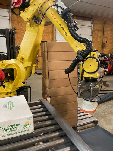 FANUC R-2000iB Palletizing Robotic System BC Industrial