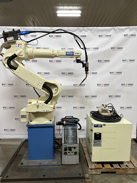 OTC FD-V6L Welding Robot W/ FD11 Controller and DP400 Welder | BC