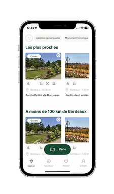 Application GardenTrip