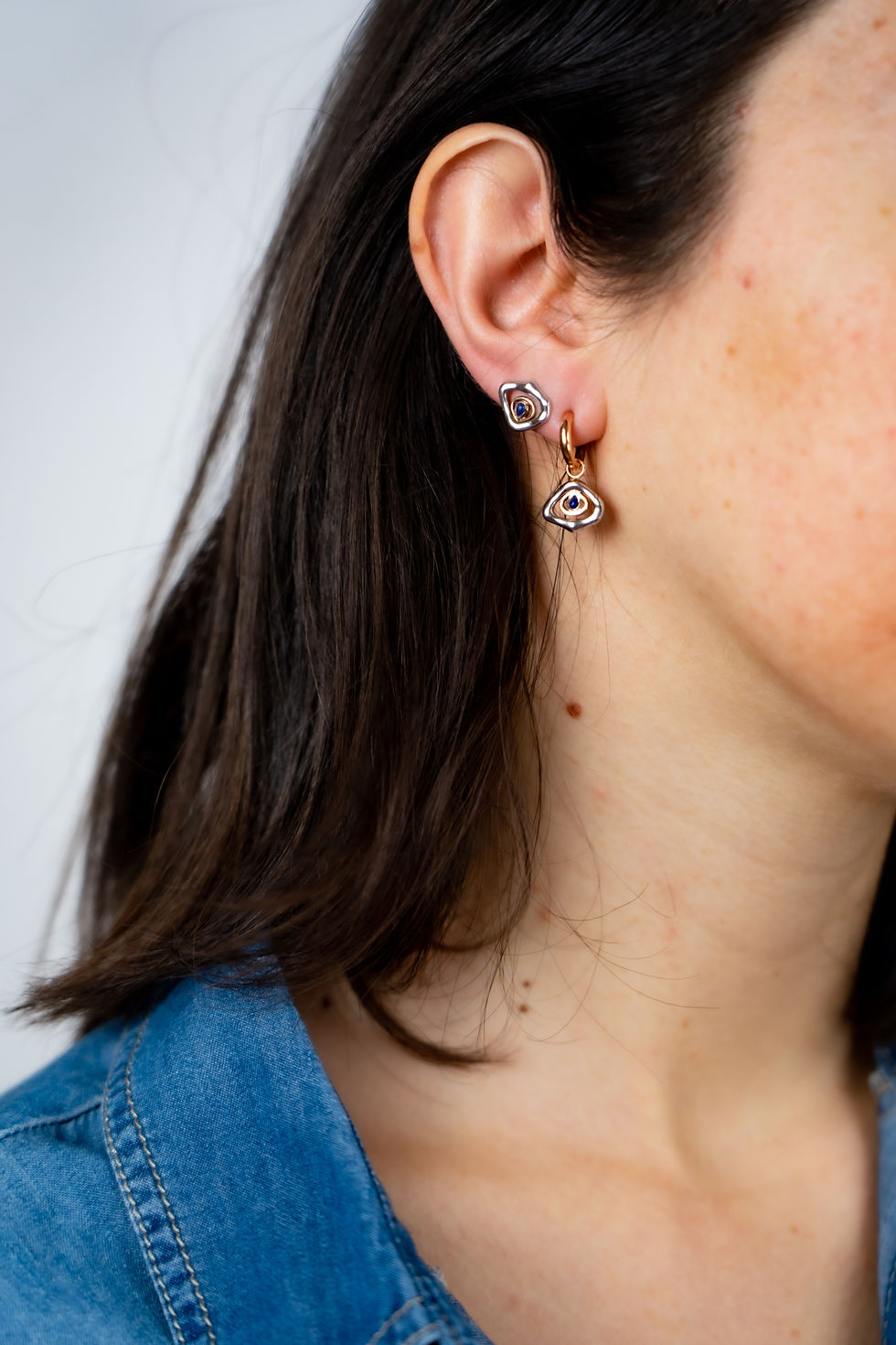 Thumbnail: Essence Stud Earrings by Padme Designs