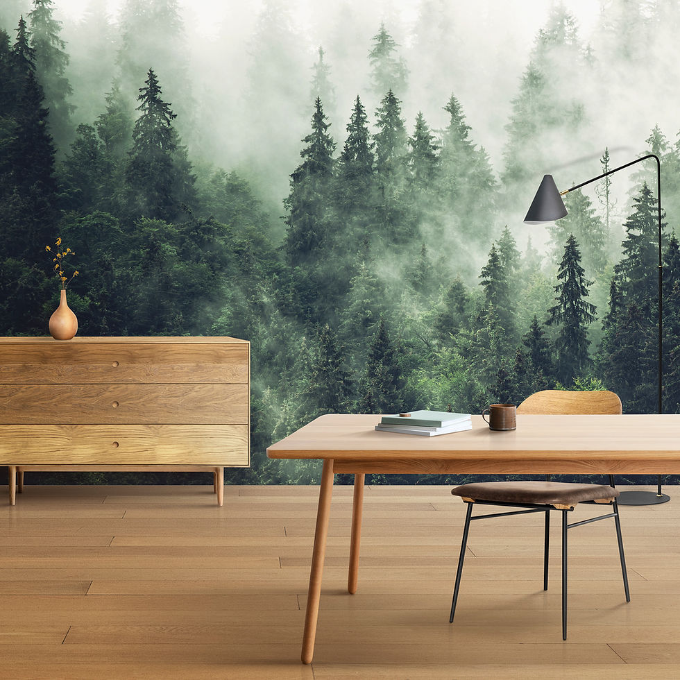 Il bosco del Peuterey