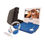 Thumbnail: Sylvania SDVD7060-COMBO-BLUE 7" Swivel-screen Portable DVD Player Bundle (blue)