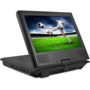 Thumbnail: Ematic 9" Portable DVD Player with Matching Headphones and Bag