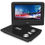 Thumbnail: 7" Portable CD/DVD Player, Built-in Battery, USB/SD Card Memory Readers (Black)