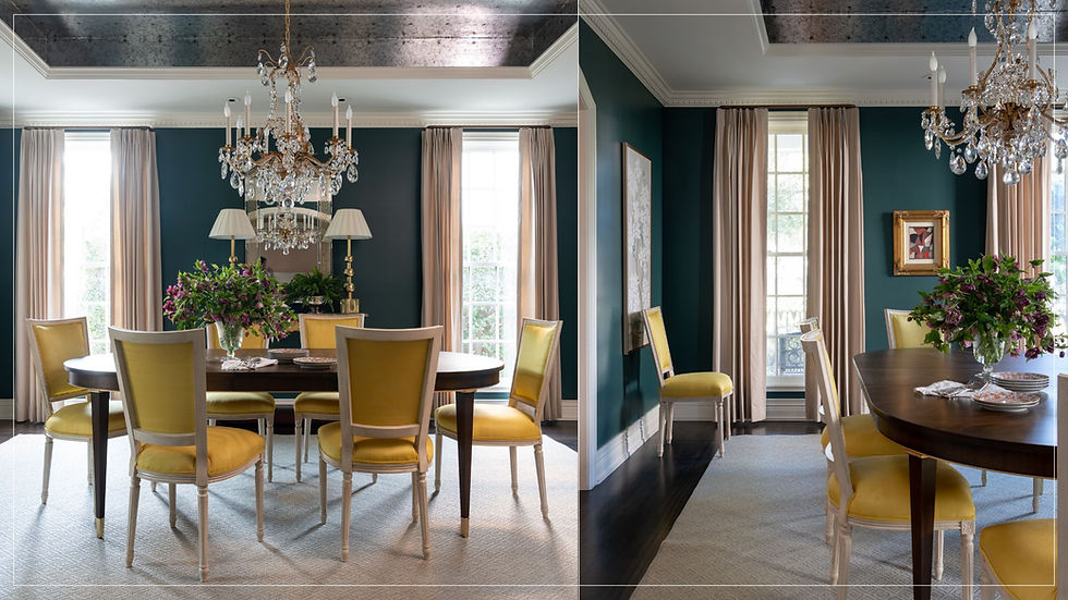 Minnette Jackson Houston Heights dining room