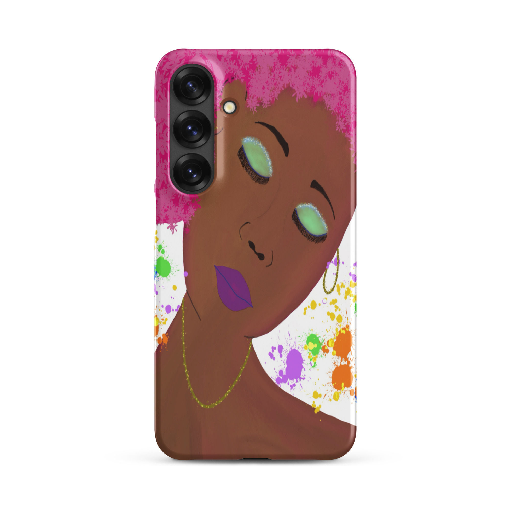 'Melanin Blossom' Snap case for Samsung®