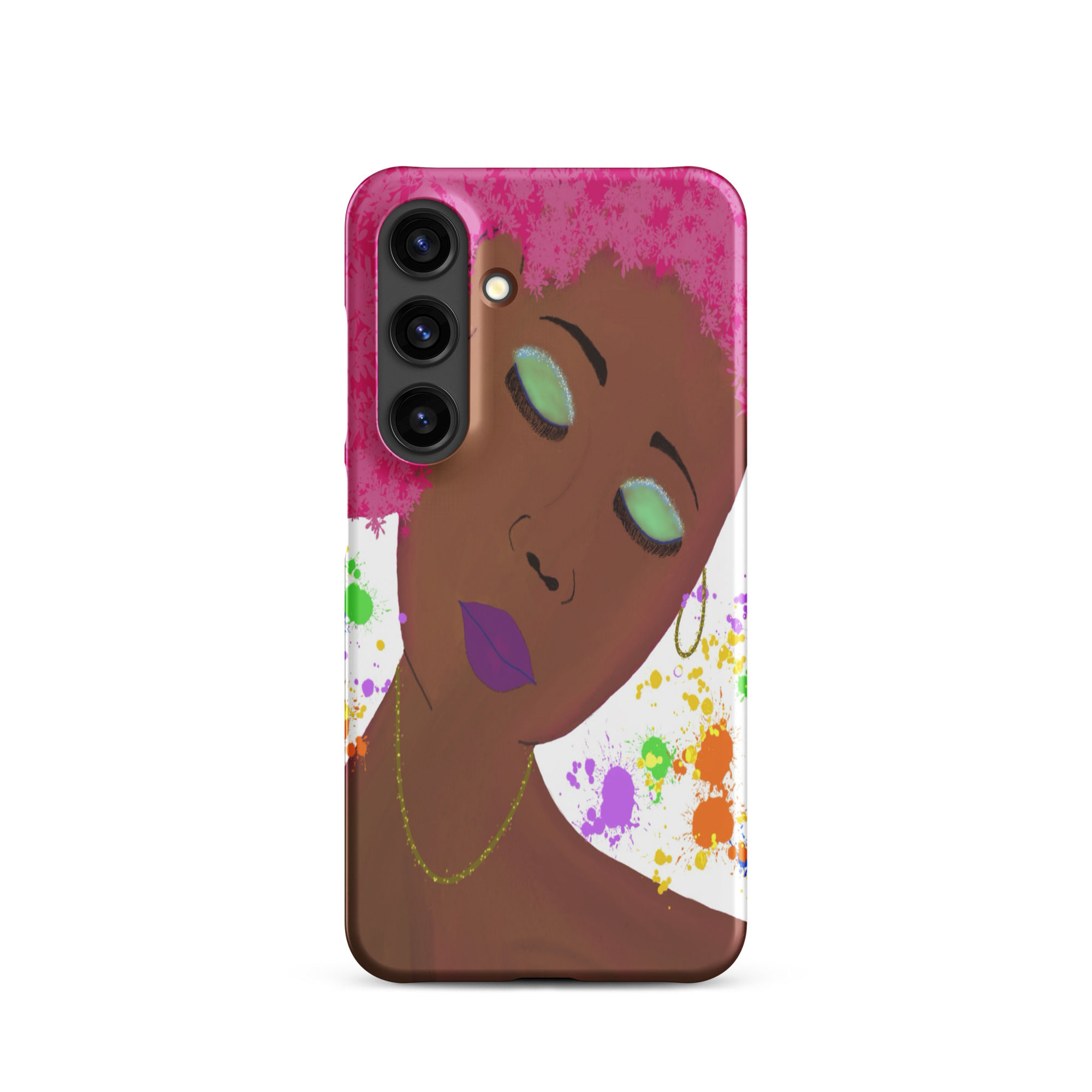 'Melanin Blossom' Snap case for Samsung®