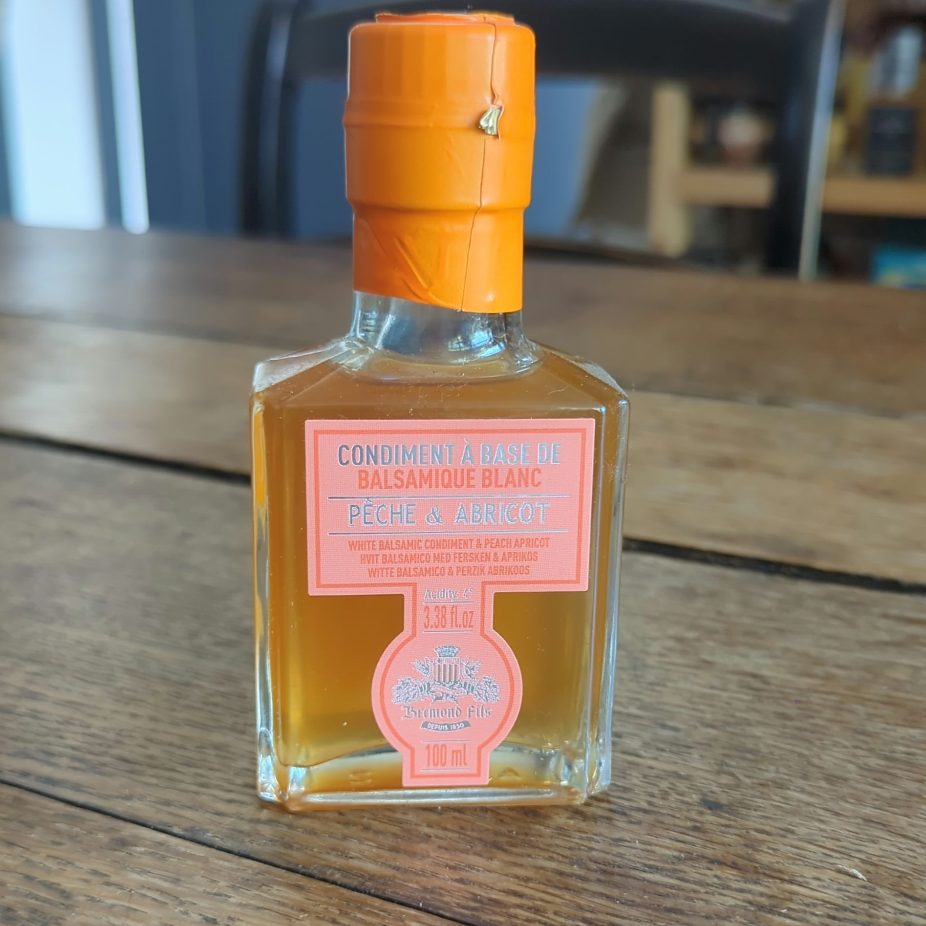 Balsamique pêche et abricot - 100ml