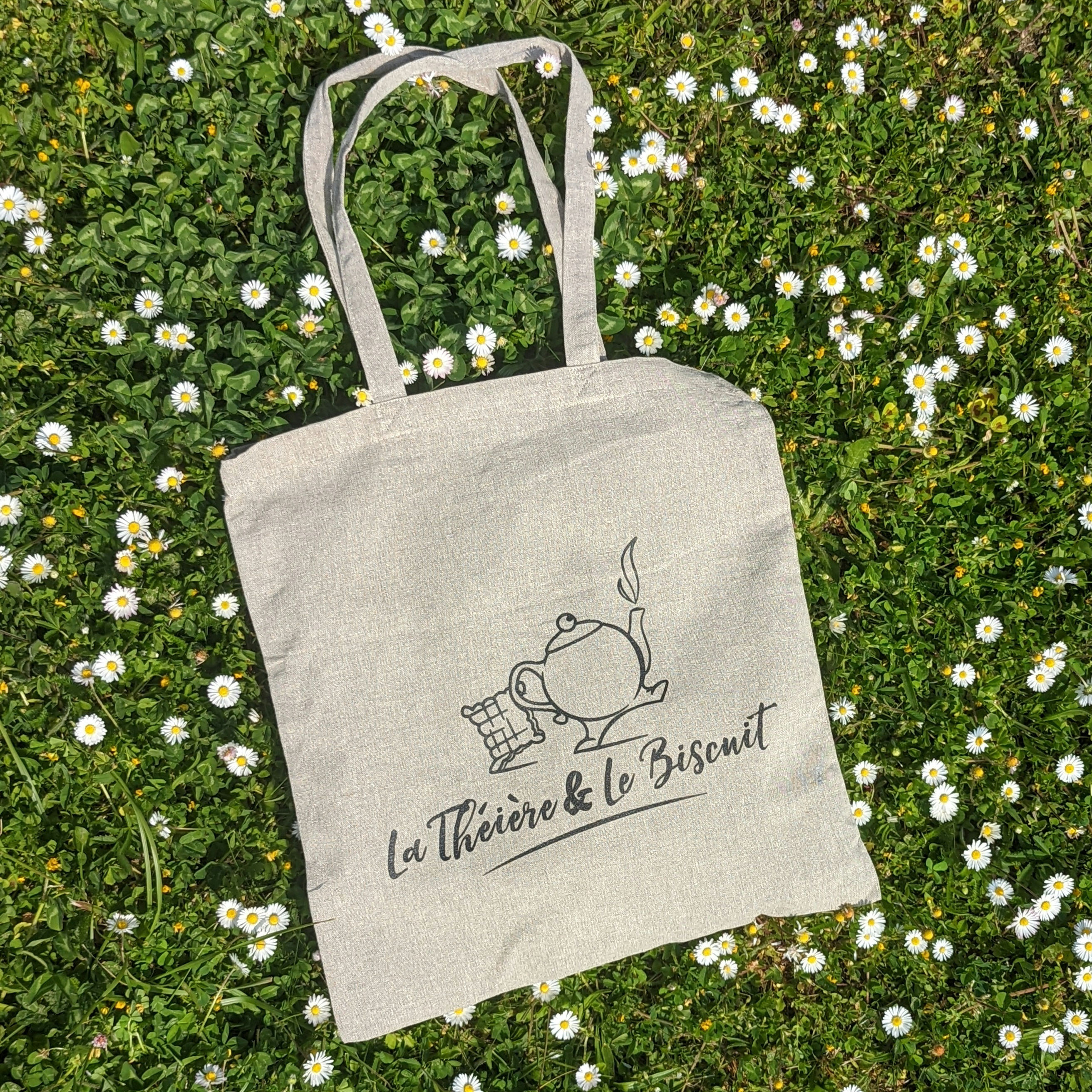 Tote bag La Théière et le Biscuit 