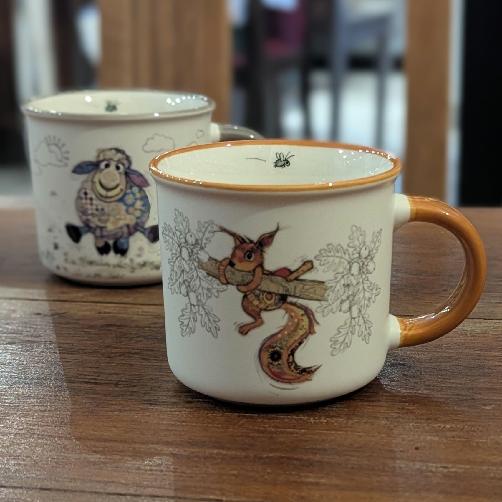 Timbale café animal rigolo