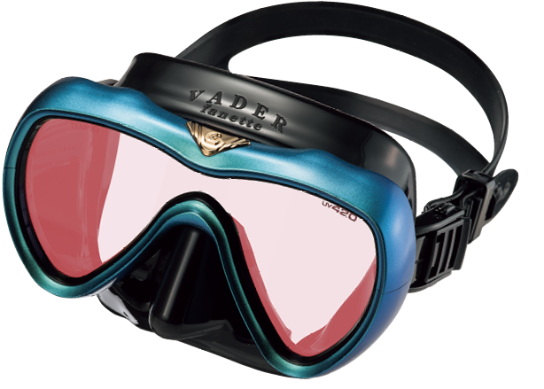 ภาพขนาดย่อ: หน้ากากดำน้ำ Gull Vader Fanette (เหมาะสำหรับคนหน้าเล็ก)