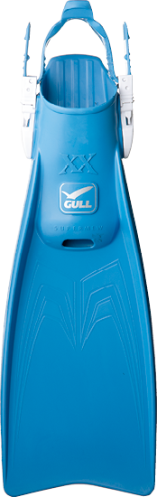 ภาพขนาดย่อ: ตีนกบดำน้ำ Gull Super Mew XX- Open heel