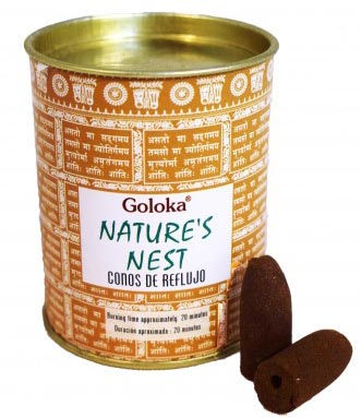 Cônes backflow Goloka Nature's nest