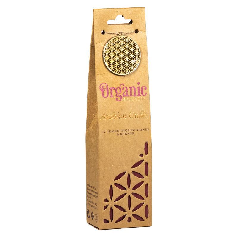 Encens cône organic goodness oudh + bruleur