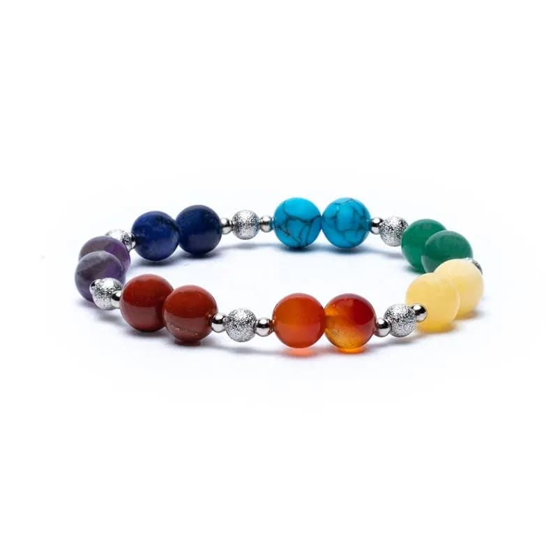 Bracelet élastique 7 chakras