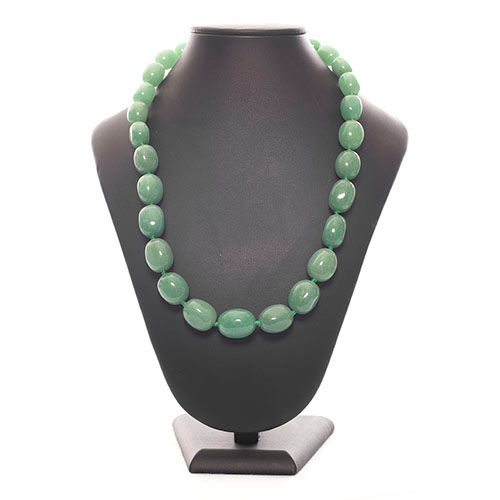 Collier pierres roulées Aventurine verte