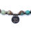 Miniature : Mala en Amazonite - élastique - avec Om