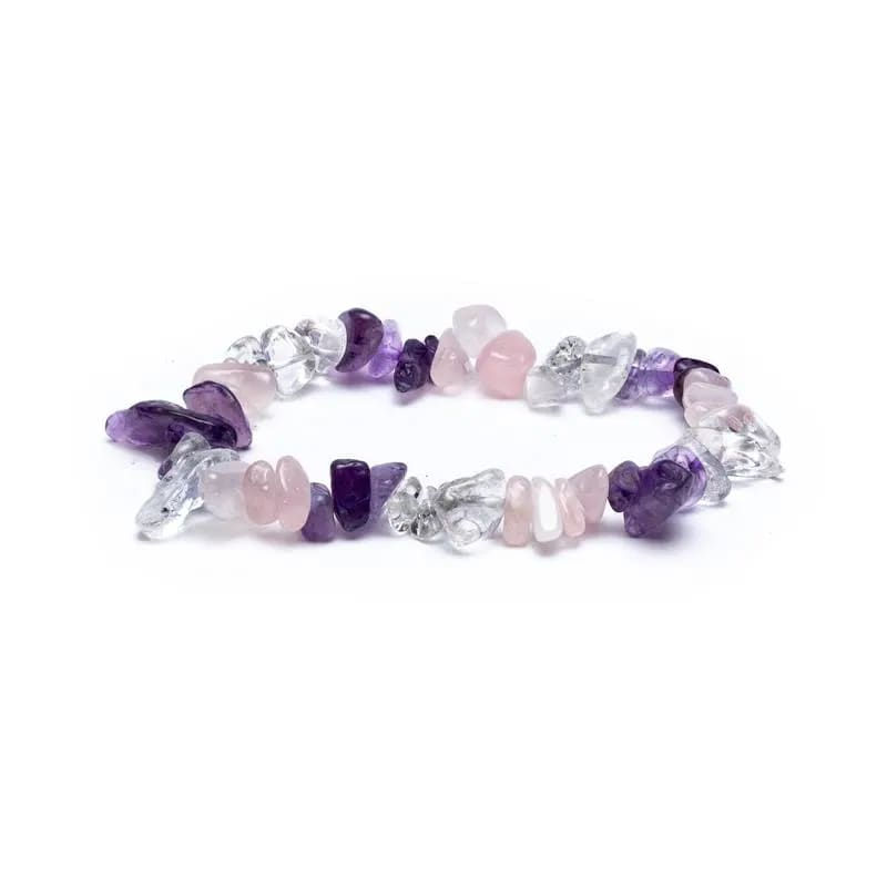 Bracelet baroque triangle d'or