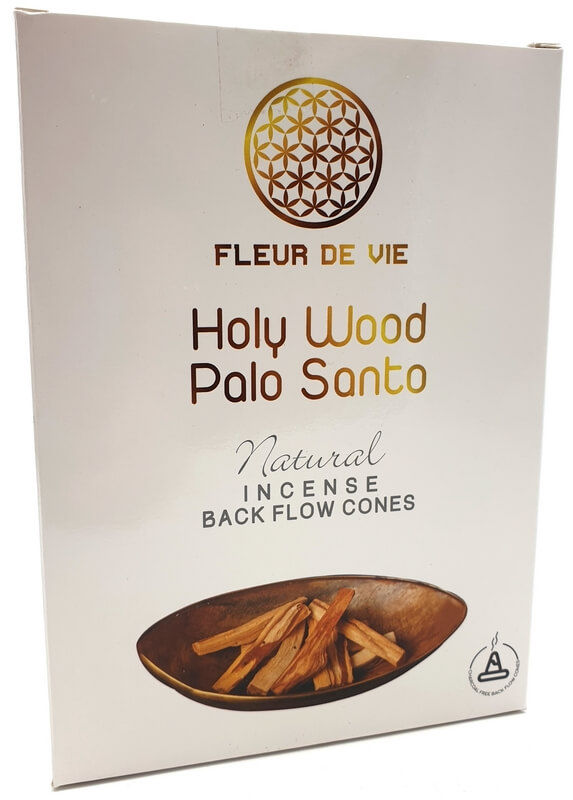 Backflow Cônes Fleur de Vie Palo Santo