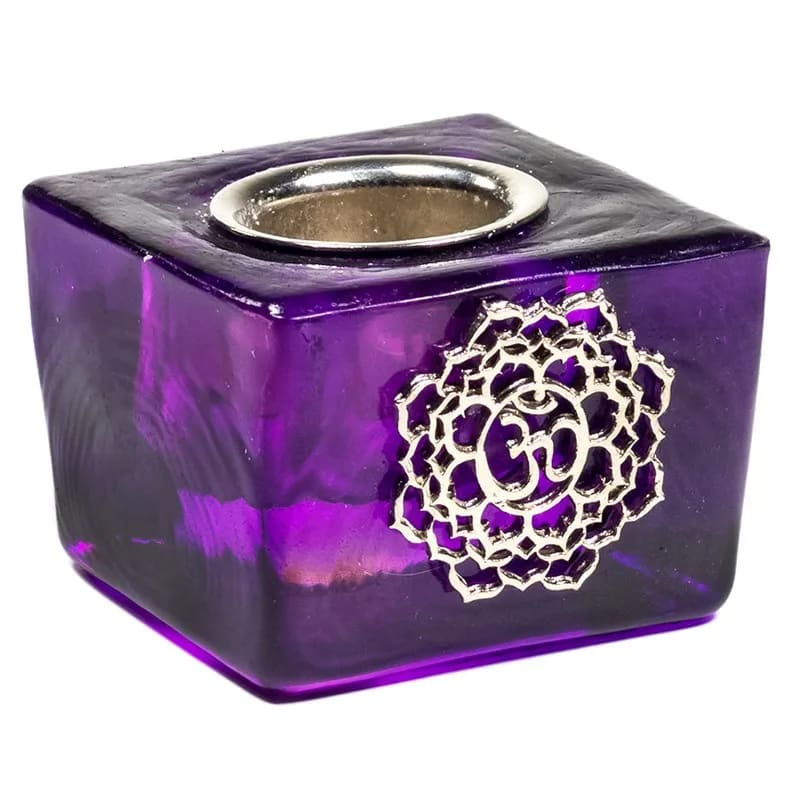 Bougeoir chakra de la couronne