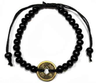 Bracelet Feng shui noir