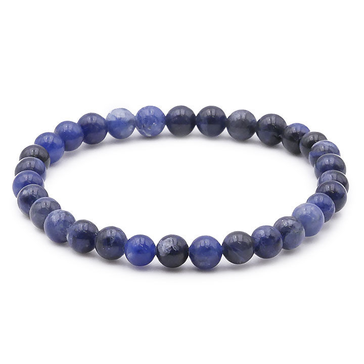 Bracelet boule 06mm SODALITE