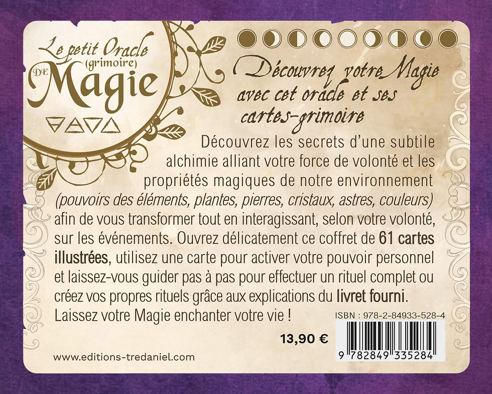 Miniature : Le petit oracle (grimoire) de Magie