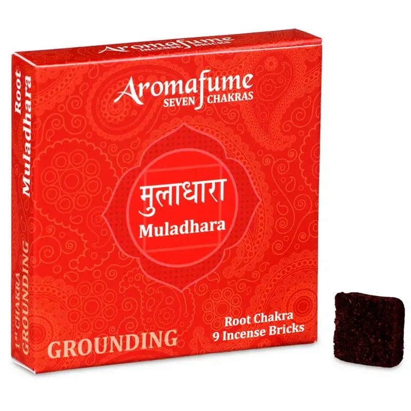 Aromafume briques d'encens Chakra 1°chakra