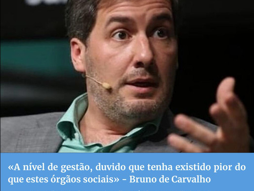Parte II Entrevista Diário do Distrito - Bruno de Carvalho