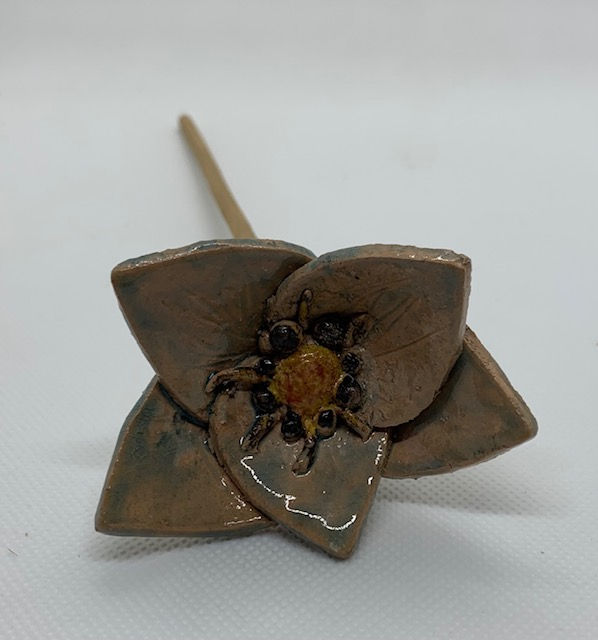 Miniature : fleurs en céramique