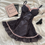 Thumbnail: Lolita Pink Ruffle Ribbon Tied Silk Evening Dress