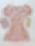 Thumbnail: ❀ Pink Dollette Plaid Coquette Babydoll Blouse ❀