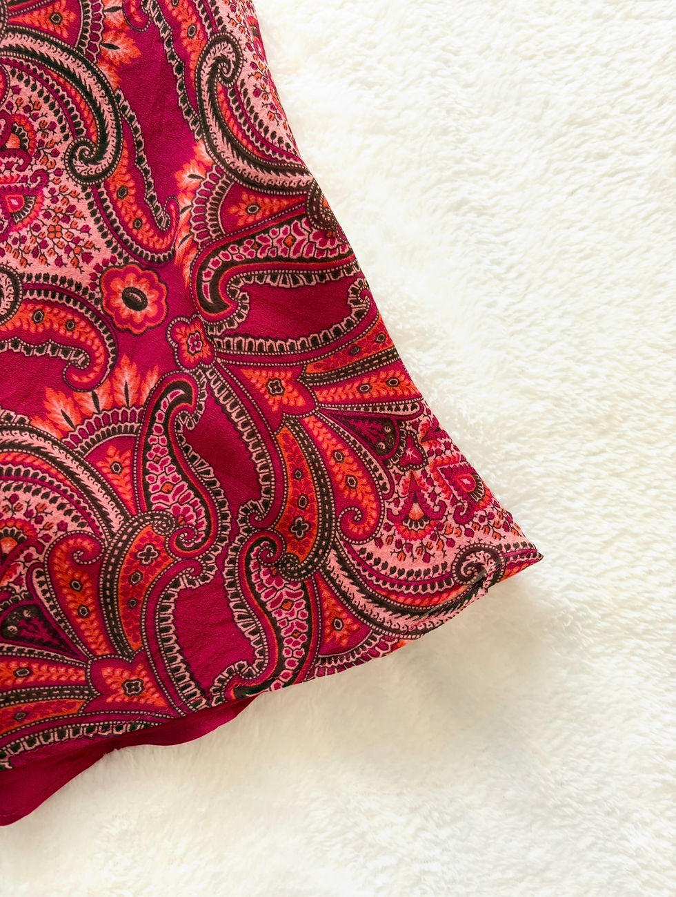 Thumbnail: ❀ True Vintage Arabic Style Red Graphic Midi Dress ❀