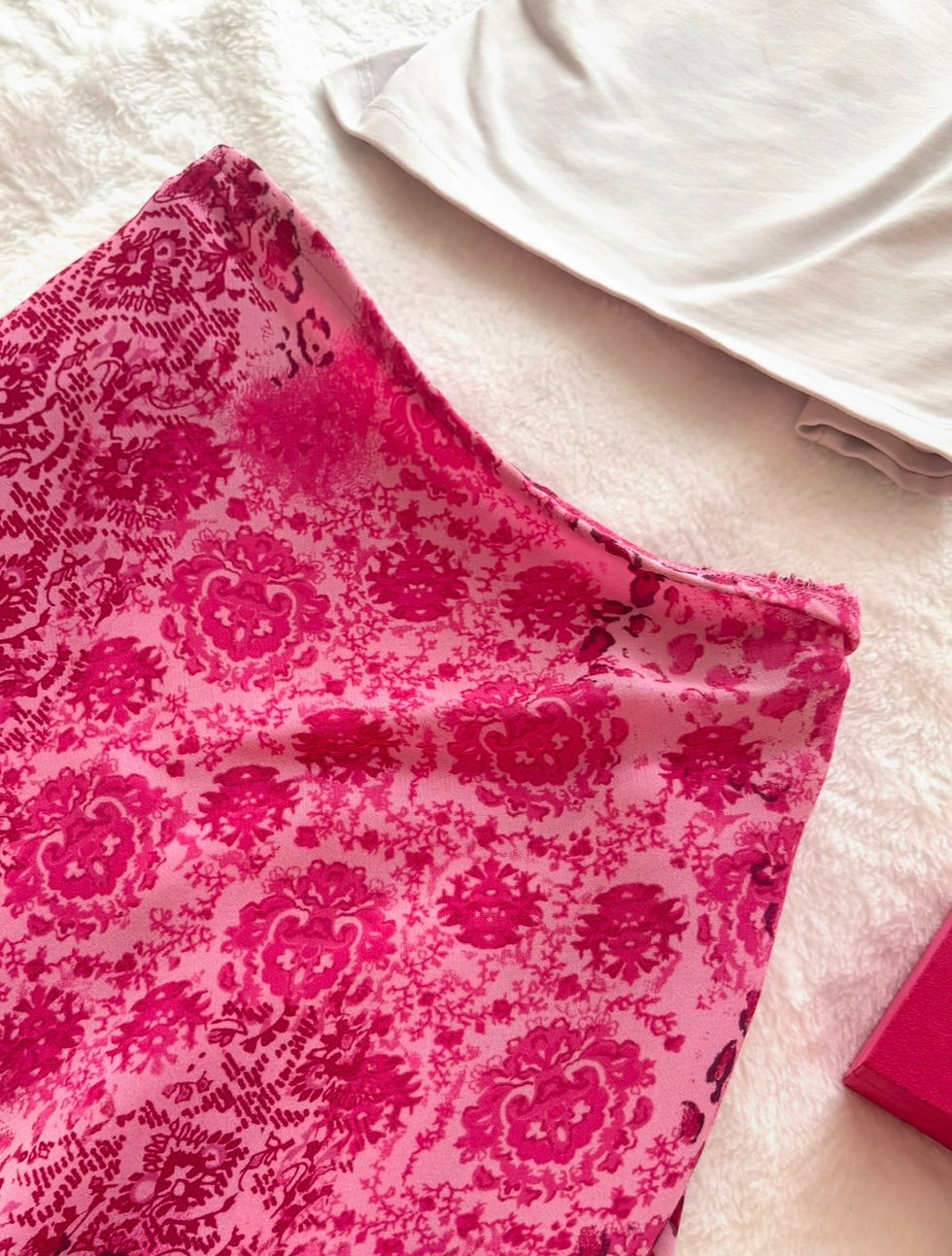 Thumbnail: ❀ H2O Graphic Pink Summertime Pink Maxi Skirt ❀
