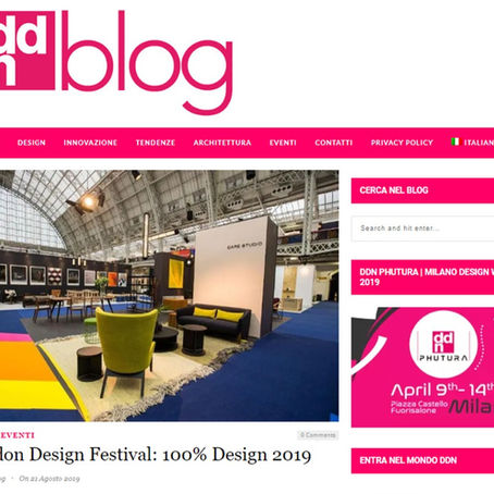 DDN Blog London Design Festival 2019
